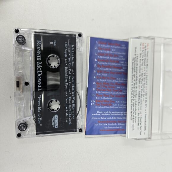 Autographed Cassette Tapes Kitty Wells Cal Smith Bud Reese Connie Smith Johnny W - Picture 14 of 14